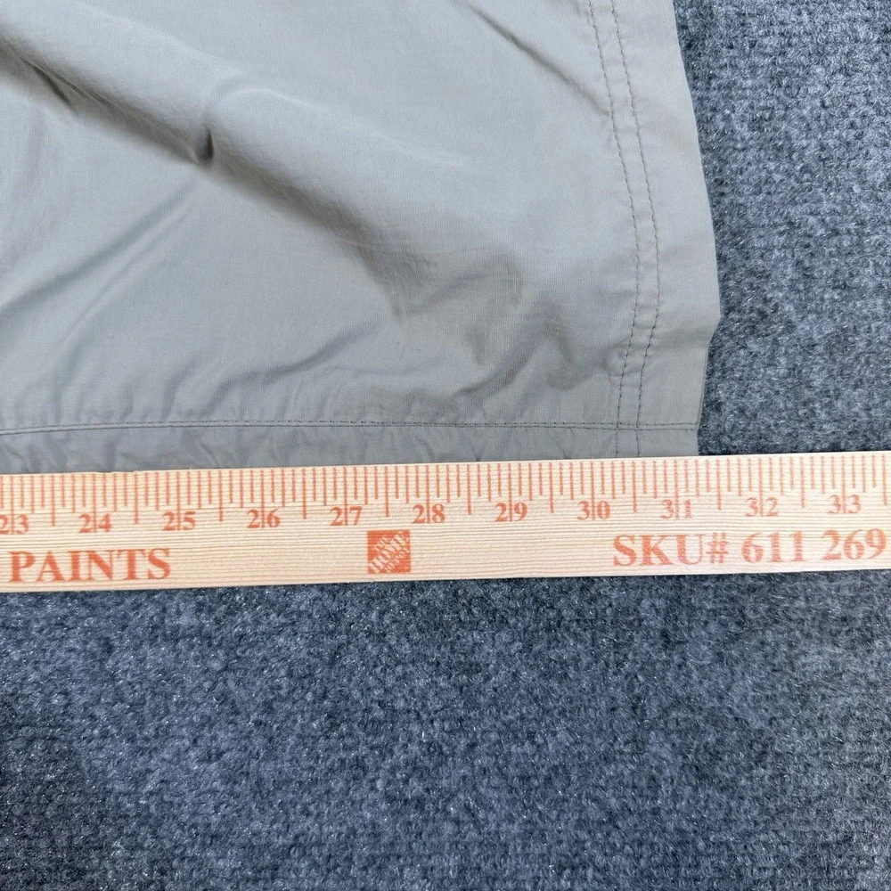 REI Pants Mens Large (Fits 30x31) Tan Beige Cargo Nylon UPF‎ 50+ Hiking Outdoors